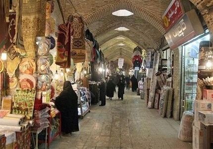 مرمت بازار تاریخی سنقر در استان کرمانشاه به پایان رسید