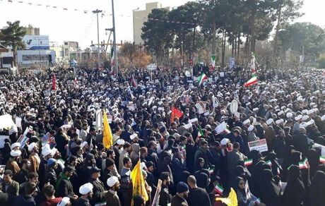 
مسیرهای اجتماع عظیم مردم تهران علیه آشوبگران
