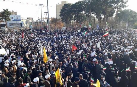 
مسیرهای اجتماع عظیم مردم تهران علیه آشوبگران
