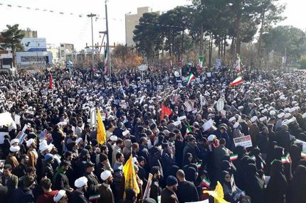 
مسیرهای اجتماع عظیم مردم تهران علیه آشوبگران
