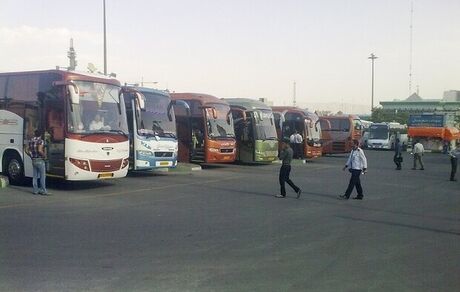 مسافرین بلیت اتوبوس بازگشت از قم و مشهد را زودتر تهیه کنند
