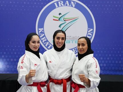 حذف تیم کاتای ایران از کاراته قهرمانی آسیا / بانوان برنز گرفتند