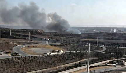 آیا دود مشاهده‌شده در شهر پرند مربوط به انفجار است؟