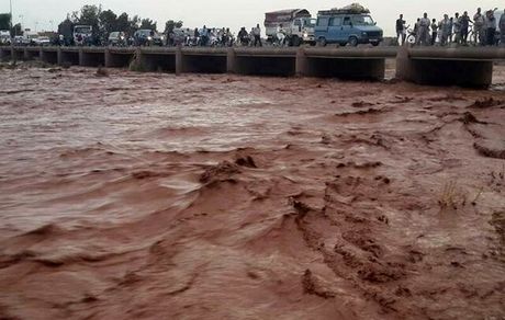 سیل جان ۲۱ نفر را در مراکش گرفت