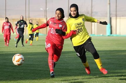 ادامه قدرتنمایی خاتون بم در لیگ برتر فوتبال بانوان / پرسپولیس بالاخره برد
