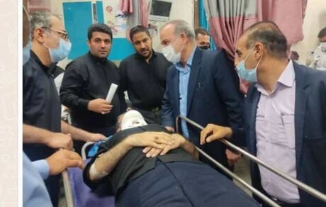 مدیرکل فرهنگ و ارشاد اسلامی خوزستان تصادف کرد / حال عمومی در وضعیت پایدار