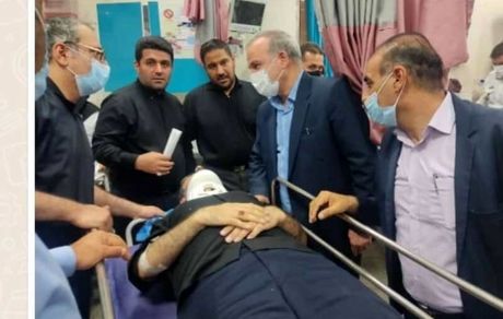 مدیرکل فرهنگ و ارشاد اسلامی خوزستان تصادف کرد / حال عمومی در وضعیت پایدار