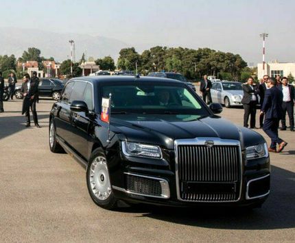 خودروی ولادیمیر پوتین در سفر به تهران خبرساز شد