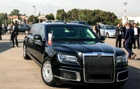 خودروی ولادیمیر پوتین در سفر به تهران خبرساز شد