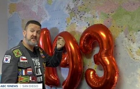 رکوردشکنی یک آمریکا با سفر به همه کشورهای جهان