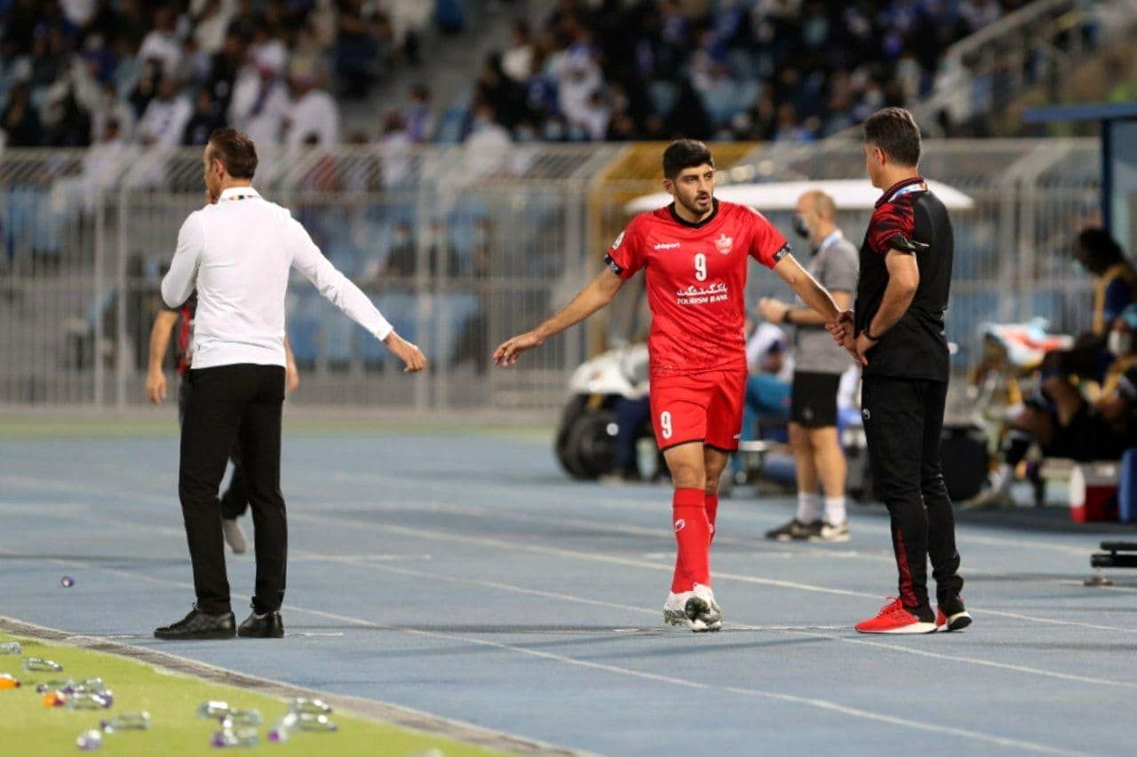 بازی پرسپولیس و الهلال از لنز دوربین