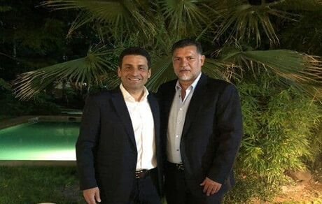 دیدار علی دایی با سفیر لبنان/ فوتبالی یا شخصی؟