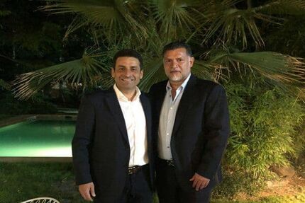 دیدار علی دایی با سفیر لبنان/ فوتبالی یا شخصی؟