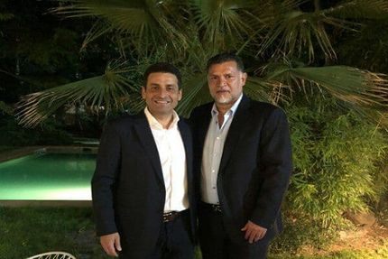 دیدار علی دایی با سفیر لبنان/ فوتبالی یا شخصی؟