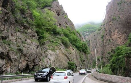 محور کرج-چالوس بازگشایی شد