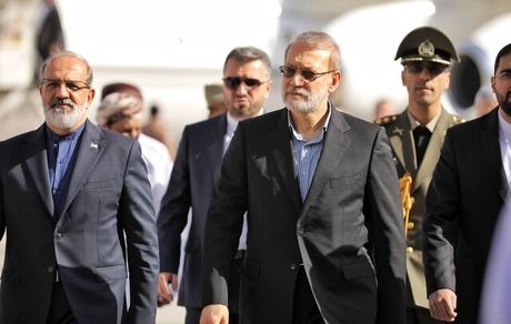 دیدار لاریجانی با پادشاه عمان