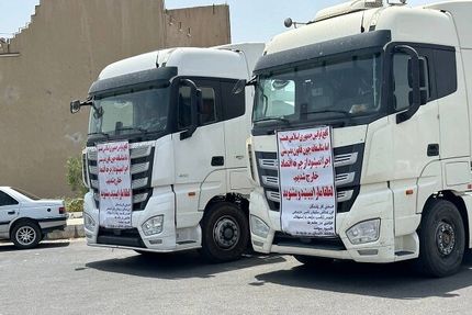 شناسایی و توقیف یک دستگاه کامیون کشنده تریلی به رانندگی یک نوجوان ۱۴ ساله