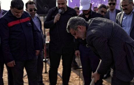 پروژه ۱۵۰۰ واحدی تعاونی مسکن فولاد اکسین خوزستان کلنگ زنی شد