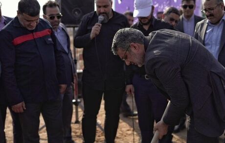 پروژه ۱۵۰۰ واحدی تعاونی مسکن فولاد اکسین خوزستان کلنگ زنی شد