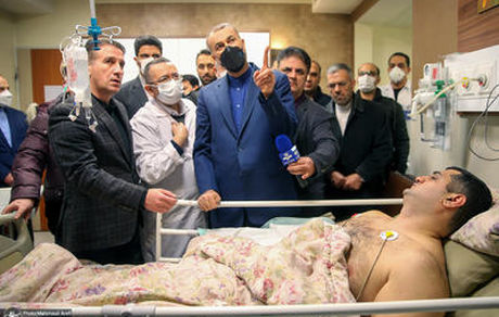 حال مصدوم اول حادثه سفارت جمهوری آذربایجان رو به بهبود است