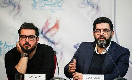 سلفی محسن کیایی با مهدی پاکدل و احسان کرمی پشت صحنه «هم‌گناه»