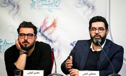 سلفی محسن کیایی با مهدی پاکدل و احسان کرمی پشت صحنه «هم‌گناه»