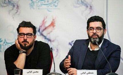 سلفی محسن کیایی با مهدی پاکدل و احسان کرمی پشت صحنه «هم‌گناه»