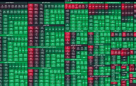 بورس با رشد سنگین پایان یافت