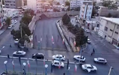 رودخانه‌ای در الیگودرز آسفالت شد! / شهردار واکنش نشان داد + ویدئو