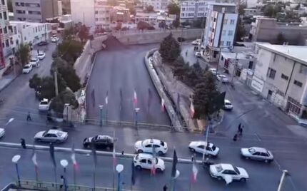 رودخانه‌ای در الیگودرز آسفالت شد! / شهردار واکنش نشان داد + ویدئو