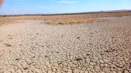 تالاب بندعلیخان در ورامین «کاملاً خشک» شد