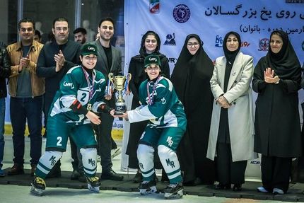 قهران لیگ هاکی روی یخ بانوان مشخص شد