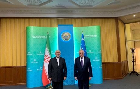 دیدار ظریف با وزیر خارجه ازبکستان