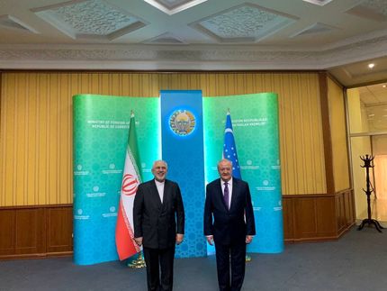 دیدار ظریف با وزیر خارجه ازبکستان