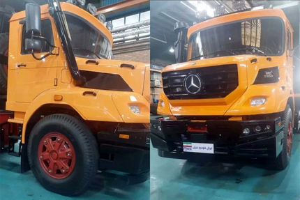 ایرانخودرو دیزل، کامیون ۶۰ سال قبل را با تغییر چراغها دوباره تولید میکند