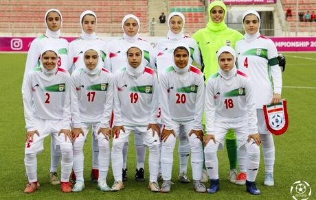 تیم ملی نونهالان دختر ایران، نایب قهرمان کافا شد