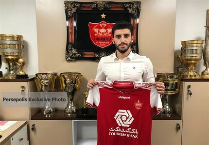 بازیکن جدید پرسپولیس با سرخپوشان تمرین کرد