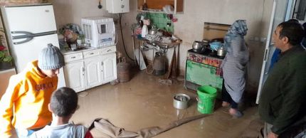 آسیب سیل و آبگرفتگی به ۶ خانوار قطور خوی