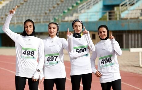 خراسان رضوی قهرمان دوومیدانی جوانان دختر کشور شد