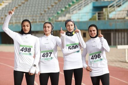 خراسان رضوی قهرمان دوومیدانی جوانان دختر کشور شد