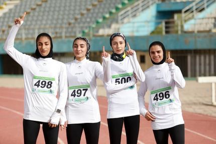 خراسان رضوی قهرمان دوومیدانی جوانان دختر کشور شد