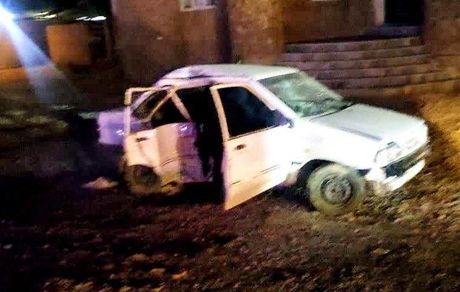 ۸ مصدوم در تصادف پژو ۴۰۵ با پراید در محور ارومیه سلماس