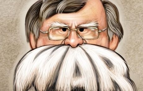 جدیدترین تصویر از جان بولتون در کاخ سفید!