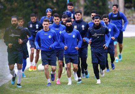 استقلالی‌ها در اربیل پا به توپ شدند/ عکس