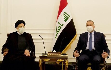 دعوت رئیسی از الکاظمی برای سفر به تهران