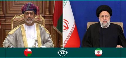 گفت و گوی تلفنی رئیس جمهور با سلطان عمان