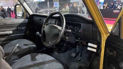 شروع تولید نیسان آبی با فرمان سمت راست