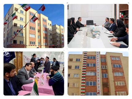با حمایت مالی بانک مسکن پروژه ۱۲۰ واحدی نهضت ملی شاهدیه یزد افتتاح شد/ قدردانی از عملکرد بانک مسکن
