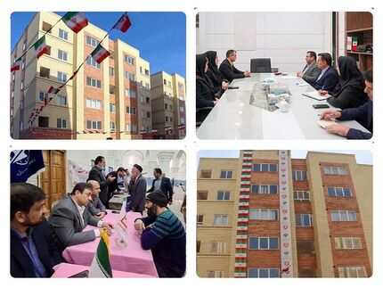 با حمایت مالی بانک مسکن پروژه ۱۲۰ واحدی نهضت ملی شاهدیه یزد افتتاح شد/ قدردانی از عملکرد بانک مسکن
