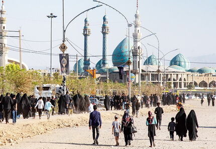 راهپیمایی جاماندگان اربعین در قم